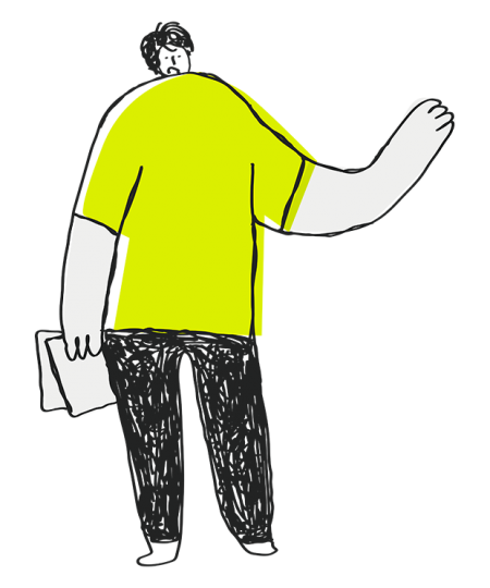 Project management illustration